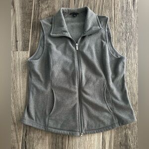 Lands' End Gray Women's Vest